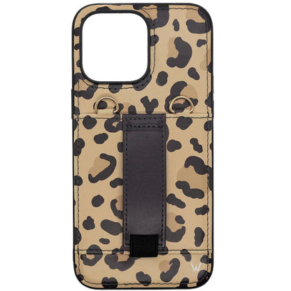 Brown Leopard Purse Case