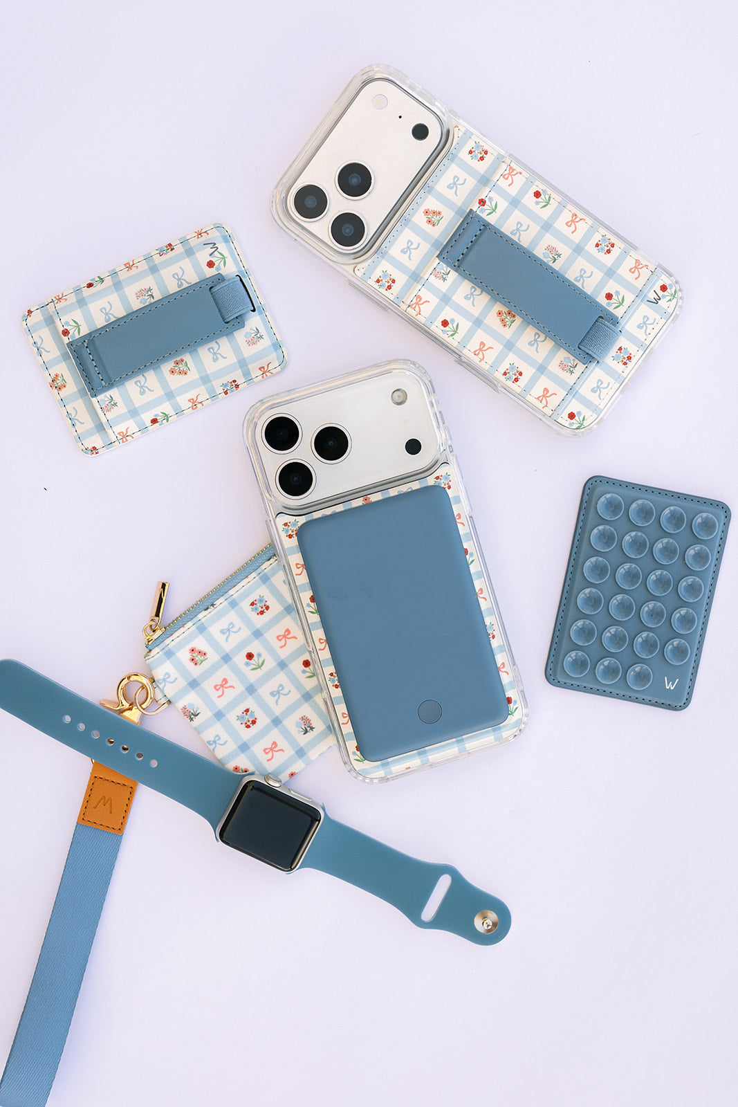 Ribbons and Bloom Magnetic Wallet