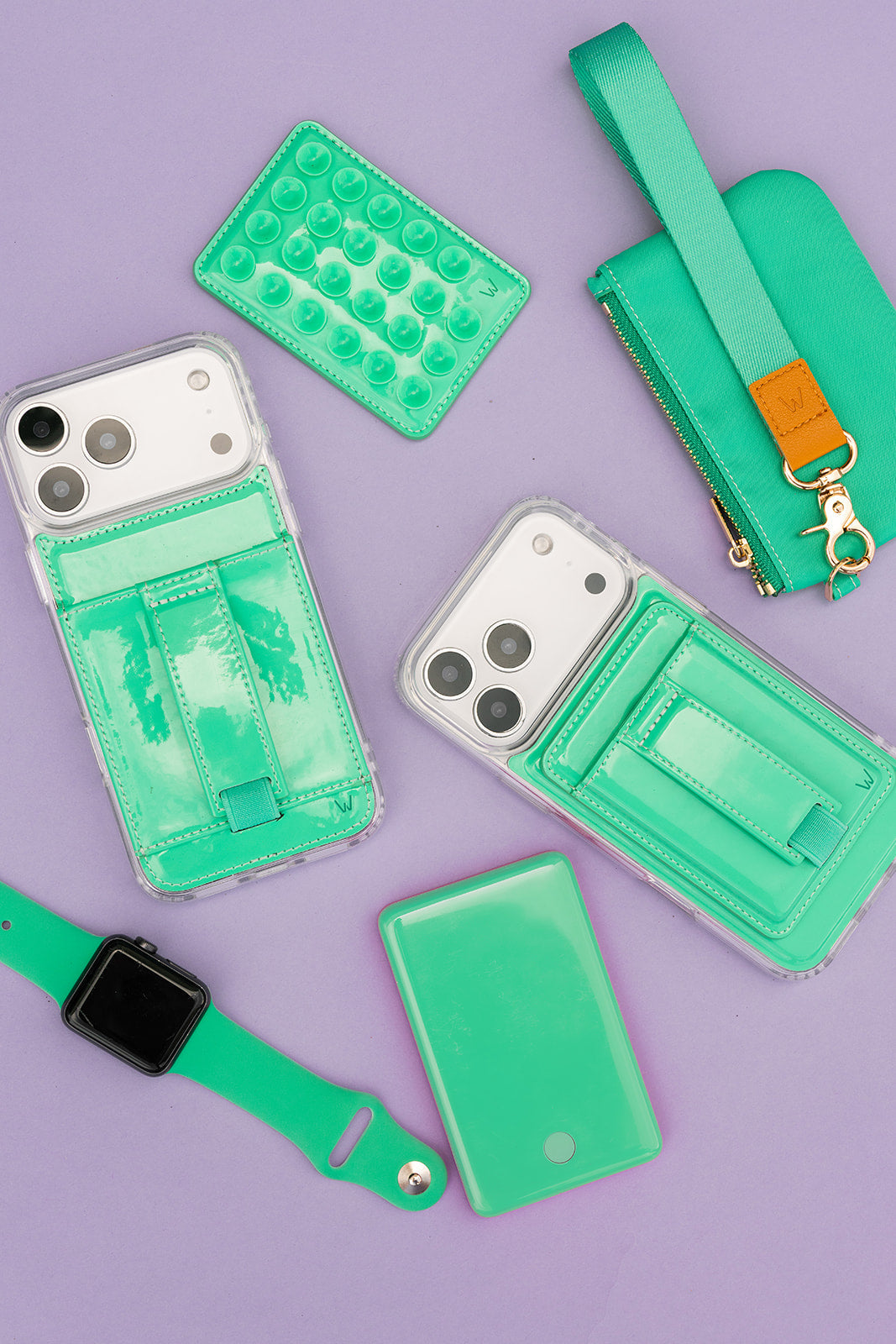 Jade Gloss Magnetic Wallet