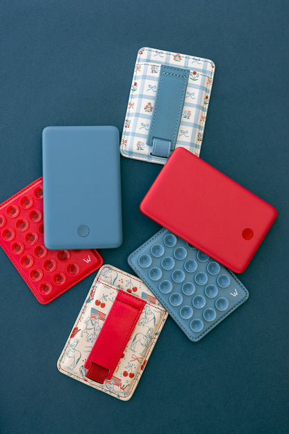 Ribbons and Bloom Magnetic Wallet